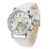 Relógio QUARTZ Analógico branco
